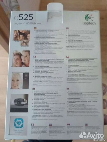 Веб-камера Logitech с525