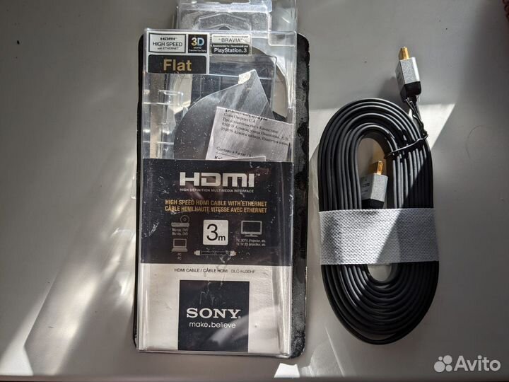 Кабель hdmi Sony 3м