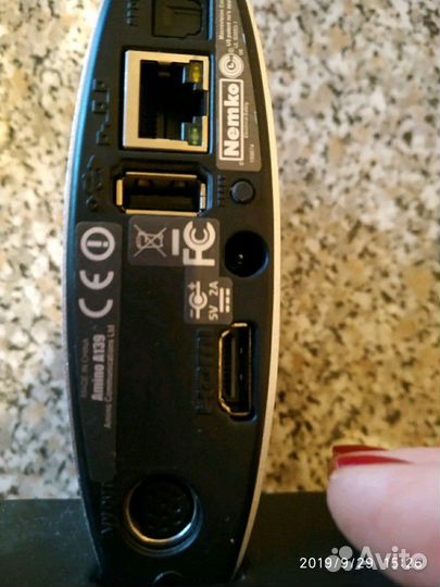 Приставка тв декодер AmiNet 139