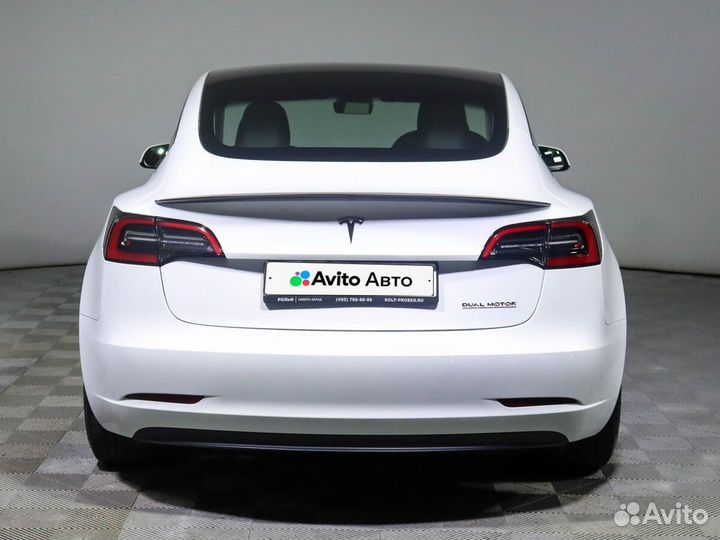 Tesla Model 3 534 л.с. AT, 2021, 43 557 км