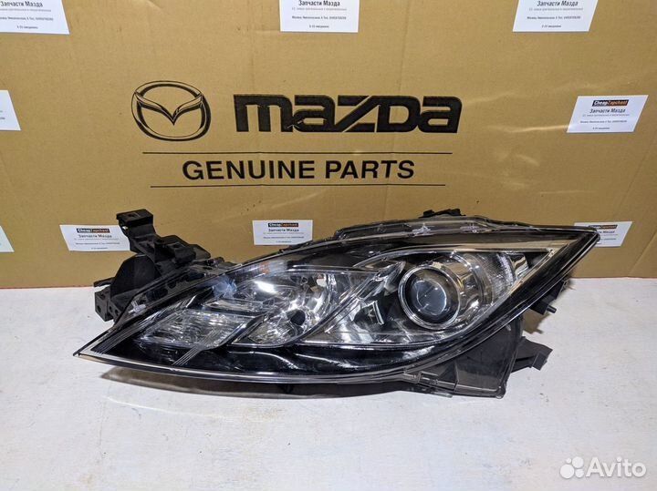Фара левая Мазда 6 GH галоген