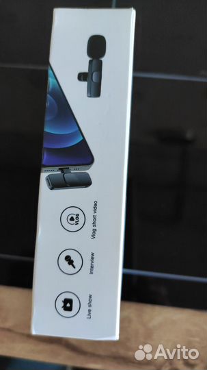 Петличный беспроводной микрофон