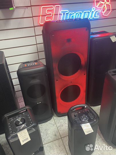 Мощная колонка eltronic 1500ватт