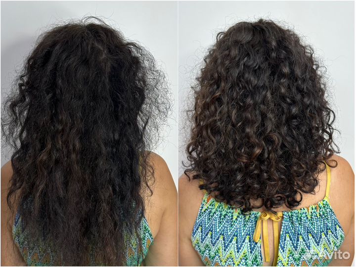 Стрижка кудрявых и волнистых волос