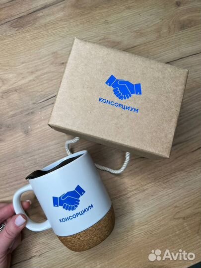 Кружка с логотипом, бокалы с надписью