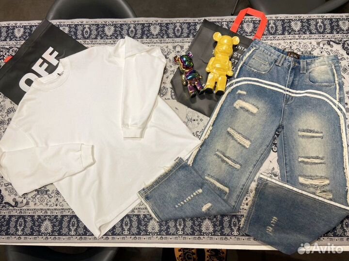 Джинсы y2k Off Street