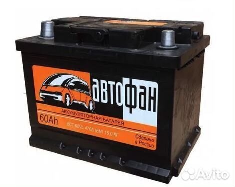 Аккумулятор Автофан 60Ач (аком) 242/175/190 оп