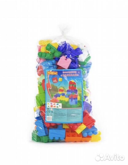 Конструктор Полесье Великан 162 эл