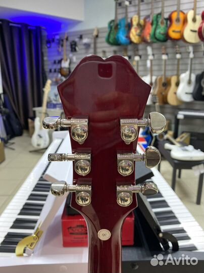 Гитара epiphone DOT cherry