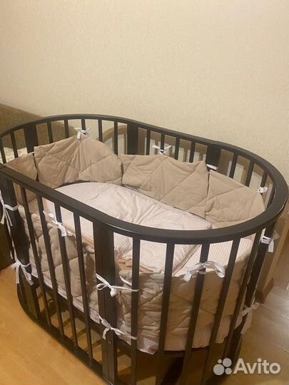 Бортики в детскую кроватку бу