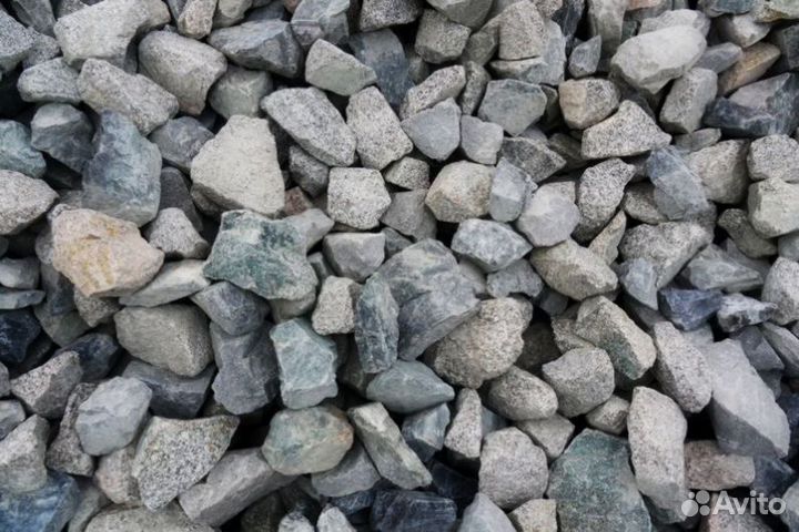 Щебень, песок