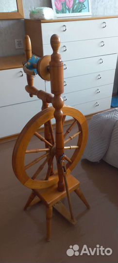 Прялка ручная старинная
