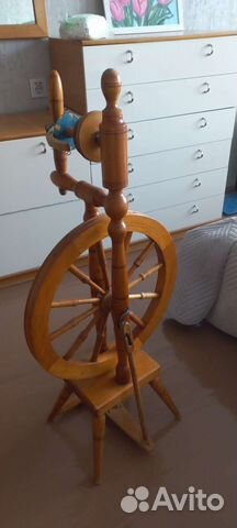 Прялка ручная старинная