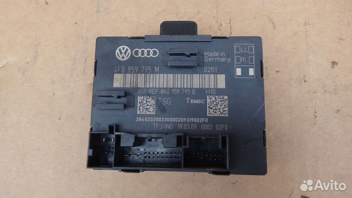 Блок управления двери Ауди А4 А6 Ку5