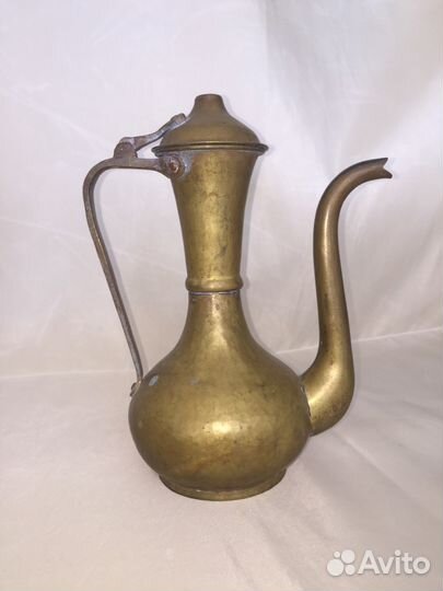 Кувшинчик чайник латунь