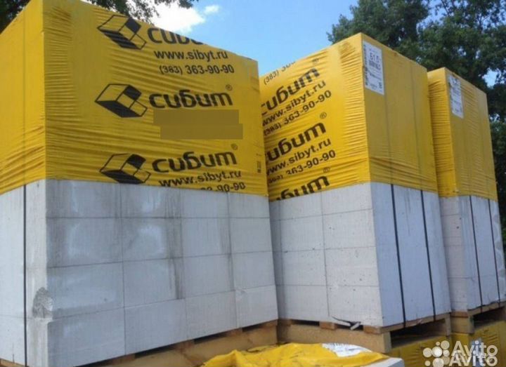 Автоклавные газоблоки сибит