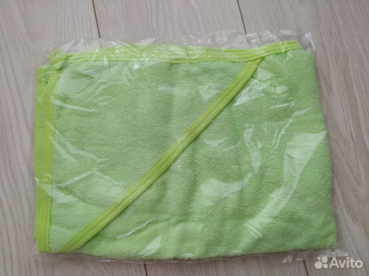 Полотенце+рукавичка новые