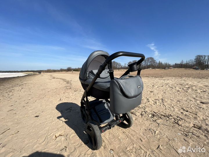 Коляска 3 в 1 Verdi Mirage эко кожа