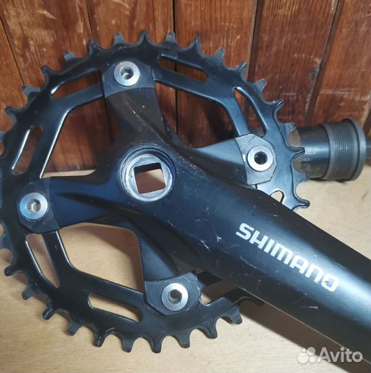 Система шатунов Shimano m361 175мм