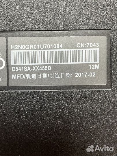 Asus D541 в разбор