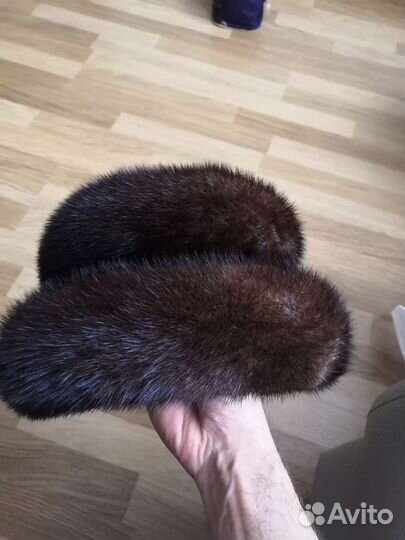 Шапка норковая женская бу