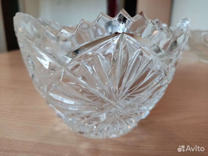 Хрустальная посуда бу в отличном состоянии