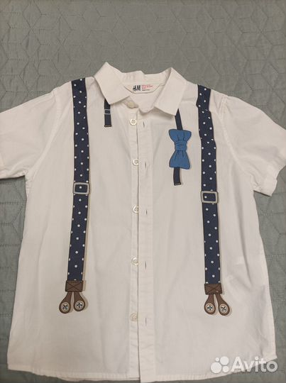 Рубашка для мальчика стильная