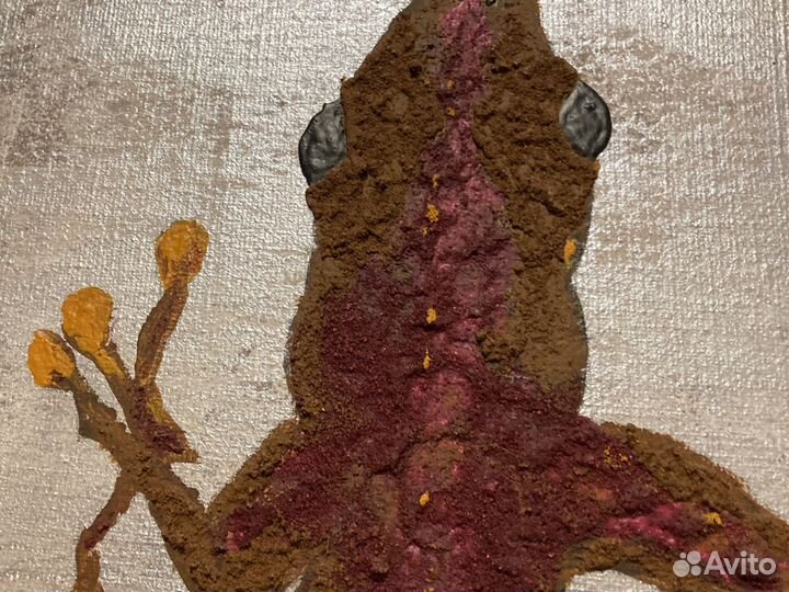 Ящерица-королева картина панно