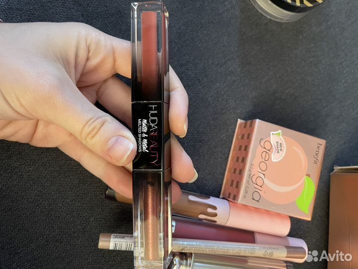 Люксовая косметика Блеск помада тени скраб румяна