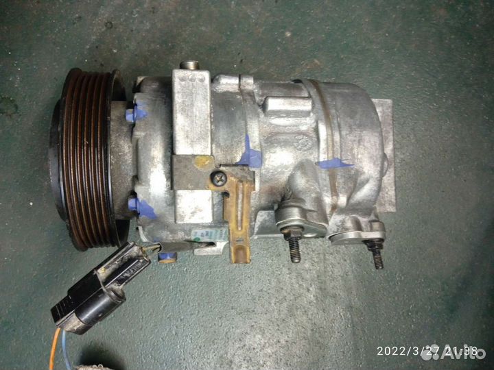 Компрессор кондиционера Hyundai Santa Fe D4HB