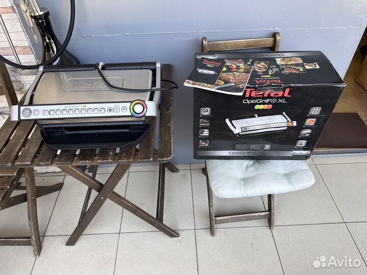 Гриль tefal optigrill xl