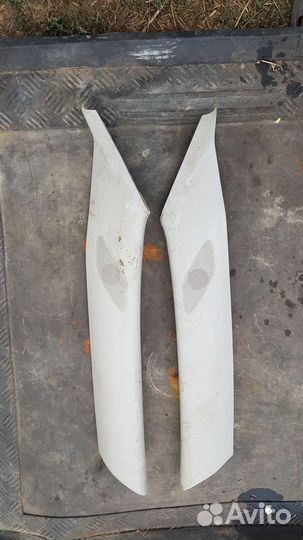 Пластик обшивки skoda fabia