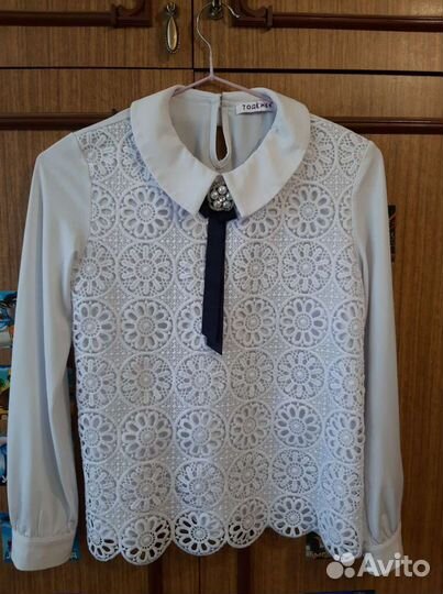 Блузка белая