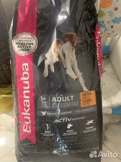 Корм для собак Eukanuba