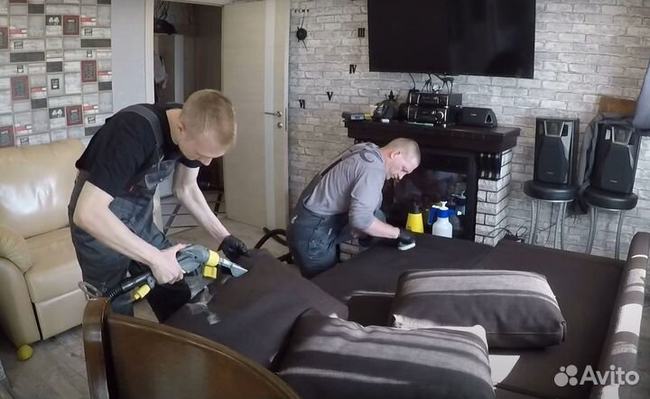 Химчистка мягкой мебели, дивана, кресла