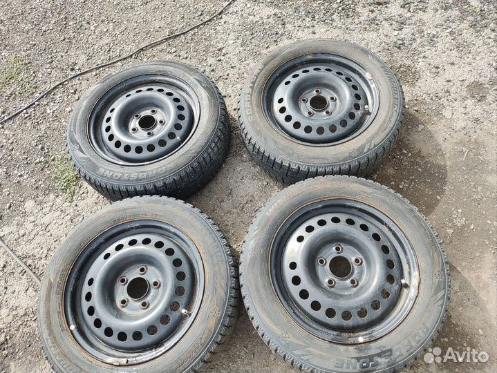 Диски с зимней резиной р 16 5:114.3
