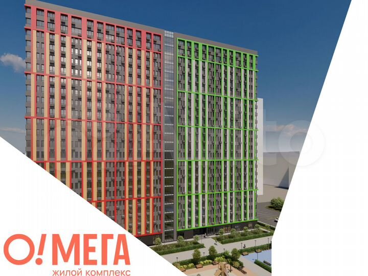 Квартира-студия, 26 м², 2/23 эт.