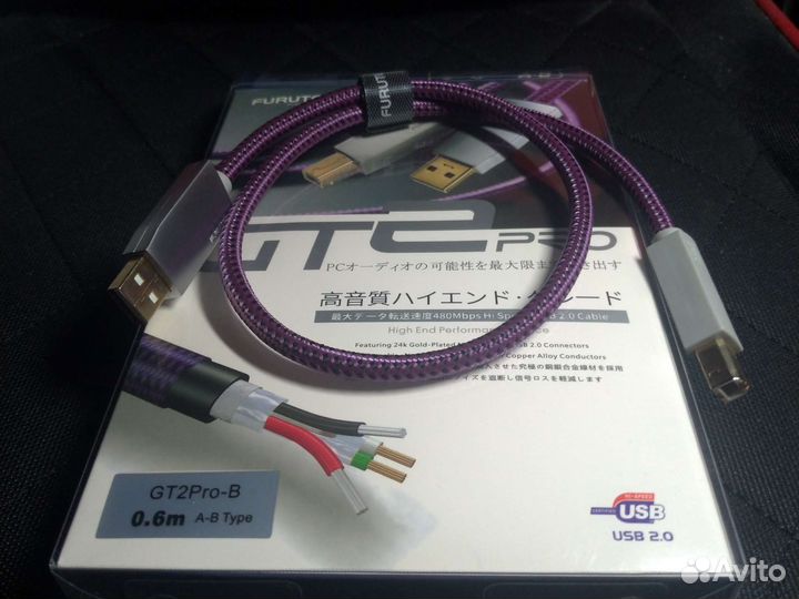 Аудио USB кабели, furutech GT2Pro и др