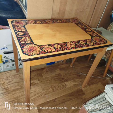 Детский столик Хохлома