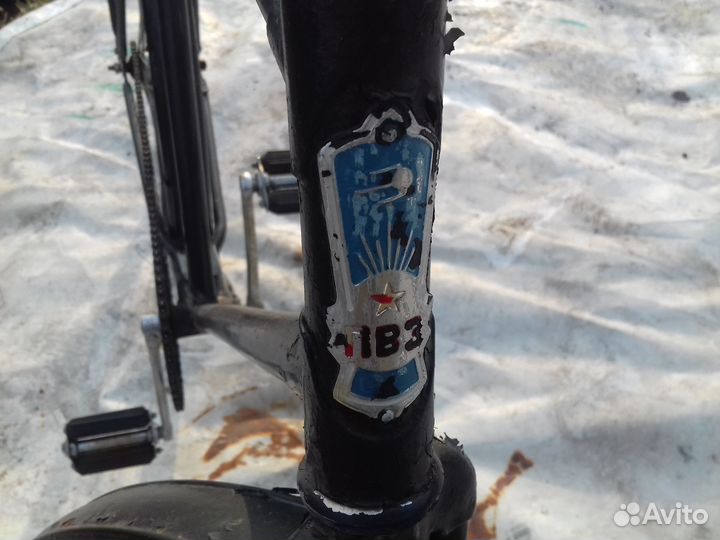 Велосипед пвз 70х годов