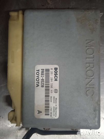 Генератор 1(3) zz-fe Toyota Bosch мотроник эбу