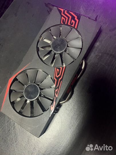 Видеокарта AMD rx 580 Asus 8gb