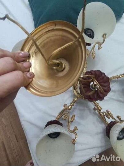 Люстра подвесная потолочная