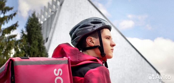 Курьер на велосипеде (Ежедневный доход)