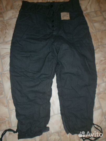 Брюки ватные