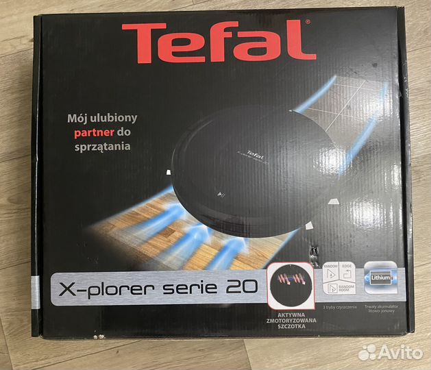 Робот пылесос Tefal explorer serie 20