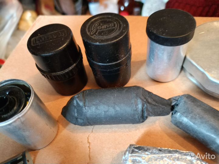 Плёнки, кассеты, предохранители,60-е,сост.неизвест