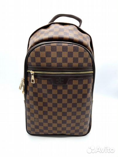 Рюкзак Louis Vuitton кожаный коричневый