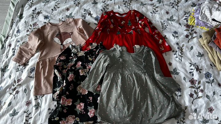 Вещи на девочку 80-92 пакетом
