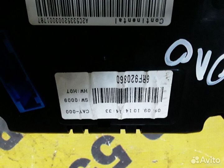 Панель приборов Volkswagen Polo Sed RUS